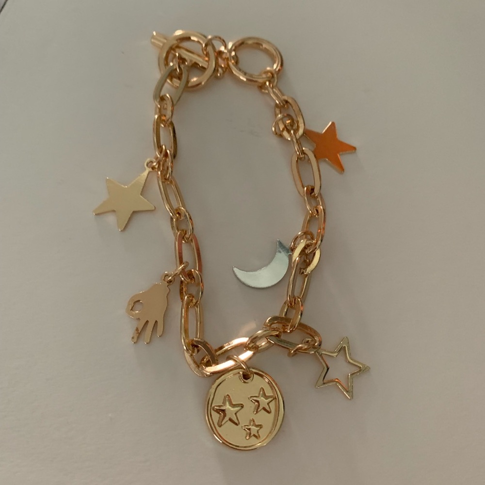 New Charm Bracelet with Adjustable Links